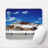 アジア、チベット、ラサ、ポタラ宮。ユニーソ マウスパッド (マウス)