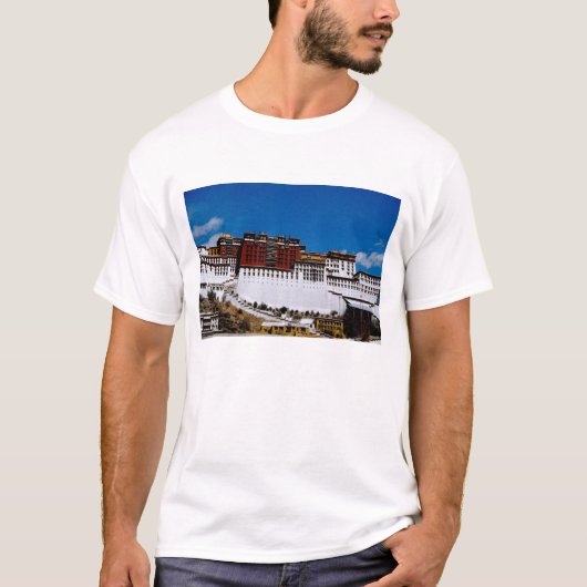 アジア チベット ラサ ポタラ宮 赤宮2 Tシャツ (正面)