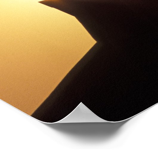 アジア、ネパール、カトマンズ。ブダハナートストゥーパ。 ポスター (角)