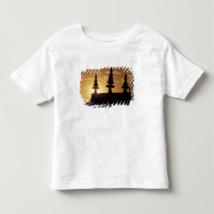 アジア、ネパール、カトマンズ。ボダナート・ストゥーパ トドラーTシャツ