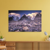 アジア、パキスタン、カラコラム山脈、ブロードおよび キャンバスプリント (インサイチュ (リビング))