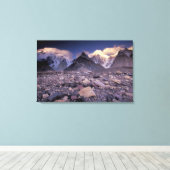 アジア、パキスタン、カラコラム山脈、ブロードおよび キャンバスプリント (インサイチュ (ウッドフロア))