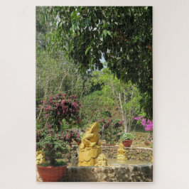 アジア，ベトナム語，芸術，彫刻，仏像 ジグソーパズル