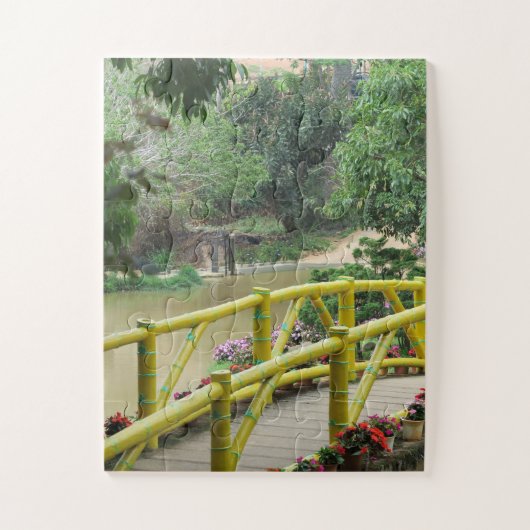 アジア，ベトナム語，芸術，彫刻，仏像 ジグソーパズル (縦)