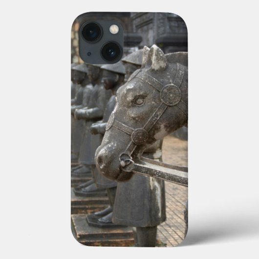 アジア、ベトナム。イチジクと馬の像 Case-Mate iPhoneケース (裏面)