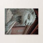 アジア、ベトナム。チャウドクのライオン彫刻 ジグソーパズル (横)