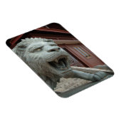 アジア、ベトナム。チャウ・ドクのライオンの彫刻 マグネット (右側)