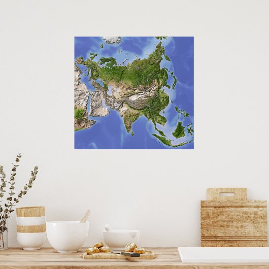 アジア ポスター (キッチン)