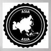 アジア ポスター (正面)