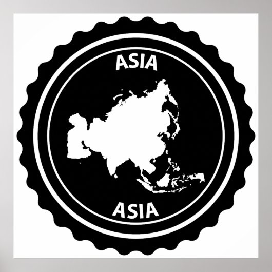 アジア ポスター (正面)