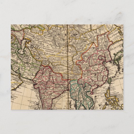 アジア ポストカード (正面)