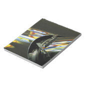 アジア、マレーシア、メラカ。車のネオン反射 ノートパッド (回転)