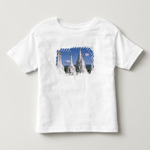 アジア ミャンマー インレー湖 パゴダ 2 トドラーTシャツ