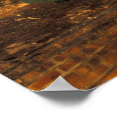 アジア、ミャンマー、バガン。古代の寺院と ポスター (角)