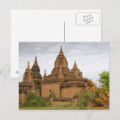 アジア、ミャンマー)、バ異教のガン)。各種 ポストカード (正面/裏面)