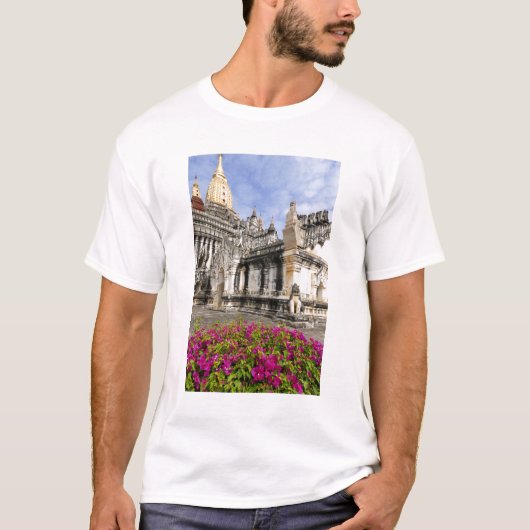 アジア ミャンマー (ビルマ) バガン (パガン) アナンダ寺院 Tシャツ (正面)