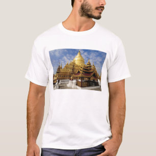 アジア ミャンマー (ビルマ) バガン (パガン)。シュウェズィゴン Tシャツ