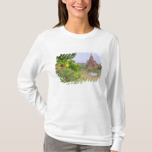 アジア ミャンマー (ビルマ) バガン (パガン) 牛 Tシャツ