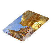 アジア、ミャンマー（ビルマ）、バガン(異教の)。ザシュエ4 マグネット (左側)