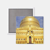 アジア、ミャンマー（ビルマ）、バガン(異教の)。ザシュエ マグネット (正面/裏面)