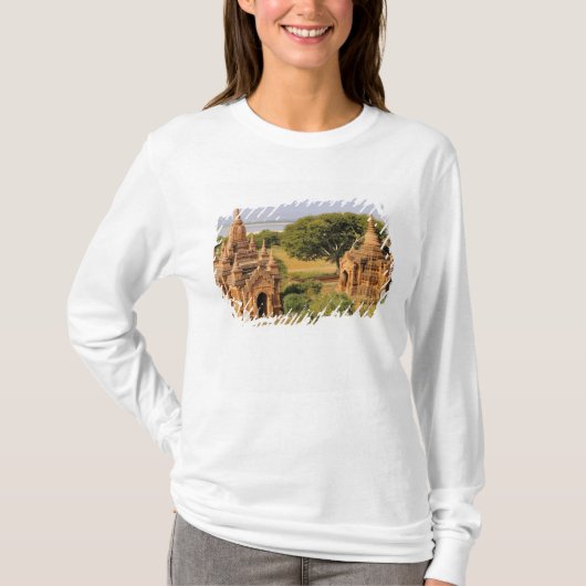 アジア ミャンマー (ビルマ) バガン 2 Tシャツ (正面)
