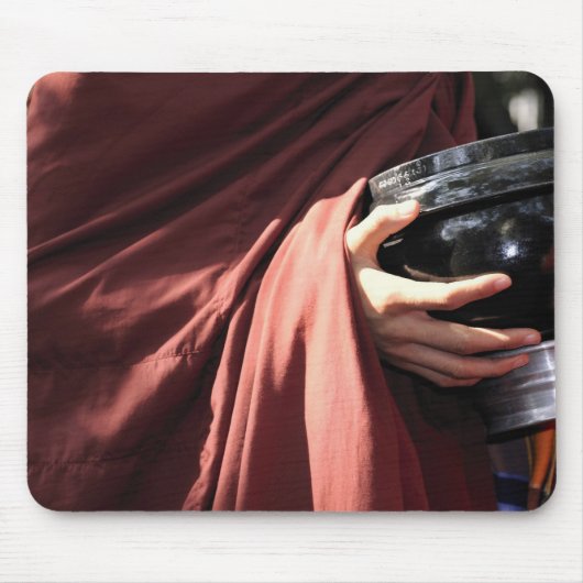 アジア、ミャンマー(ミャンマー)、マンダレー。修行僧 マウスパッド (正面)