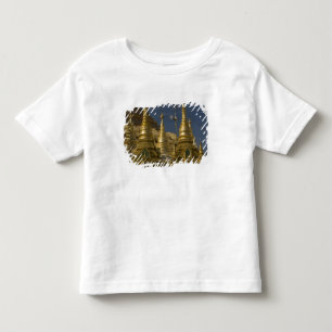 アジア、ミャンマー、ヤンゴン。シュエダゴン大仏 トドラーTシャツ