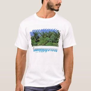 アジア、モルディブ。北マーレ環礁 Tシャツ