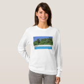アジア、モルディブ。北マーレ環礁 Tシャツ (正面フル)