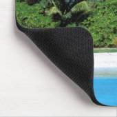 アジア、モルディブ。北雄環礁 マウスパッド (コーナー)