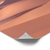 アジア、モンゴル、ゴビ砂漠、ゴビ・グルヴァンサイハン ポスター (角)