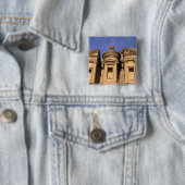 アジア、ヨルダン、ペトラ。エル・デイル修道院。2 缶バッジ (インサイチュ)