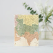 アジア、ヨーロッパの河川系 ポストカード (スタンド正面)