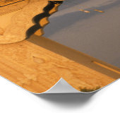 アジア、ラオス、ビエンチャン。そのルアン寺。 ポスター (角)