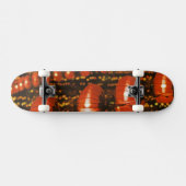 アジア、中国、北京。赤いラ中国のンタン スケートボード (横)