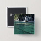 アジア、中国、四川省、地牛郷 缶バッジ (正面&裏面)