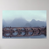 アジア、中国、貴州省、安州市。古代 ポスター (正面)