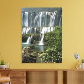 アジア、中国、雲南省、クジン、ルーピング キャンバスプリント (インサイチュ (リビング))