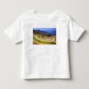 アジア、中国、雲南省、元陽県。 トドラーTシャツ