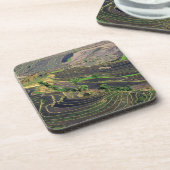 アジア、中国、雲南、本河。近くの棚田 コースター (左側)