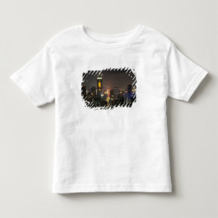 アジア、中国、香港、スタブス・ロードから眺める中心部 トドラーTシャツ