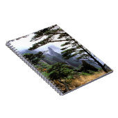 アジア、中国、黄山。黄色い山 ノートブック (右側)