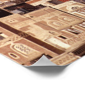 アジア、中東、イエメン共和国、サナ。 ポスター (角)