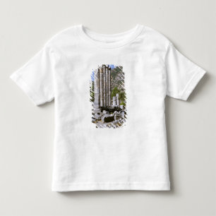 アジア、中東、トルコ、エフェソス。寺院 トドラーTシャツ