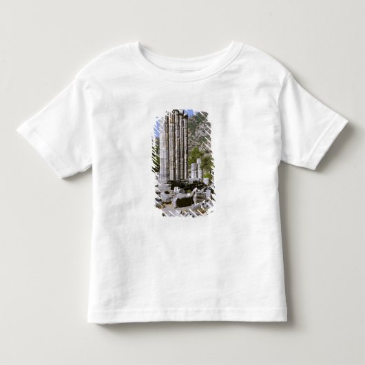 アジア、中東、トルコ、エフェソス。寺院 トドラーTシャツ (正面)