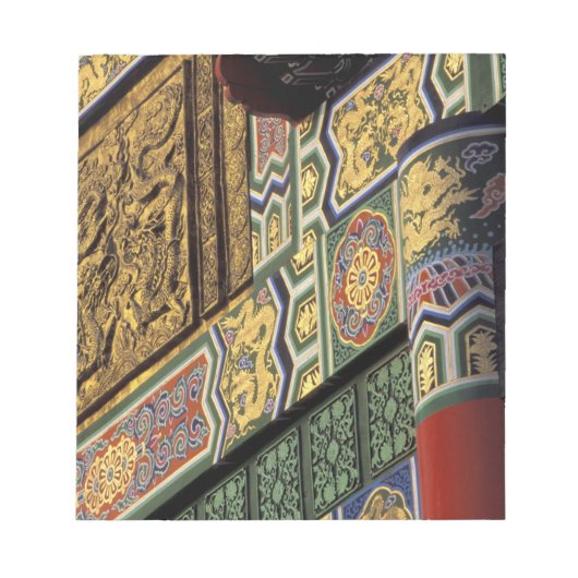 アジア、台湾、台北。ザグランドホテルメイン ノートパッド (正面)