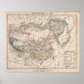 アジア，日本，中国 ポスター (正面)