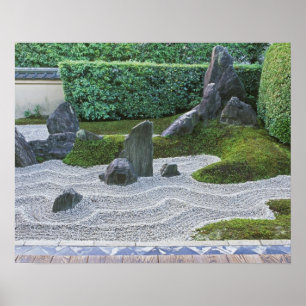 アジア、日本、京都、大徳寺瑞宝院 ポスター