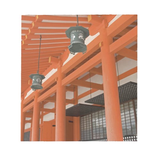 アジア、日本、京都、平安神宮 ノートパッド (正面)