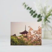 アジア、日本、京都、春の清水寺 ポストカード (スタンド正面)